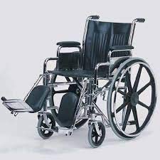 24" Detachable Desk Arm Wheelchair with Elevating Leg Rest C614