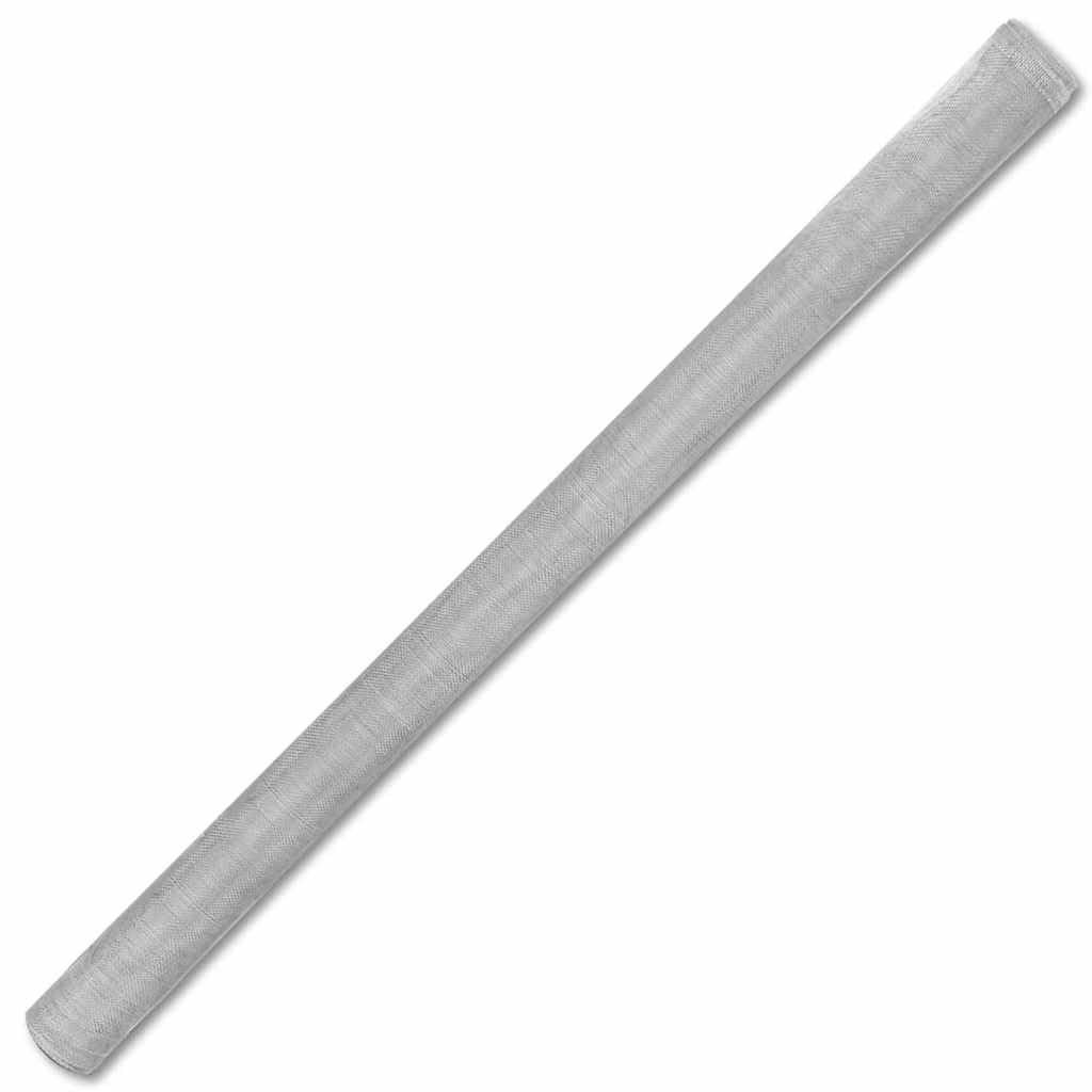 Aluminum Mesh Screen 39.4x196.9 Inches Silver B217442
