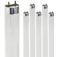24 Inch T8 Fluorescent Tube Light Bulb 17W 5000K 1230 Lumen G13 Bi-Pin Base Pack of 6 E99705