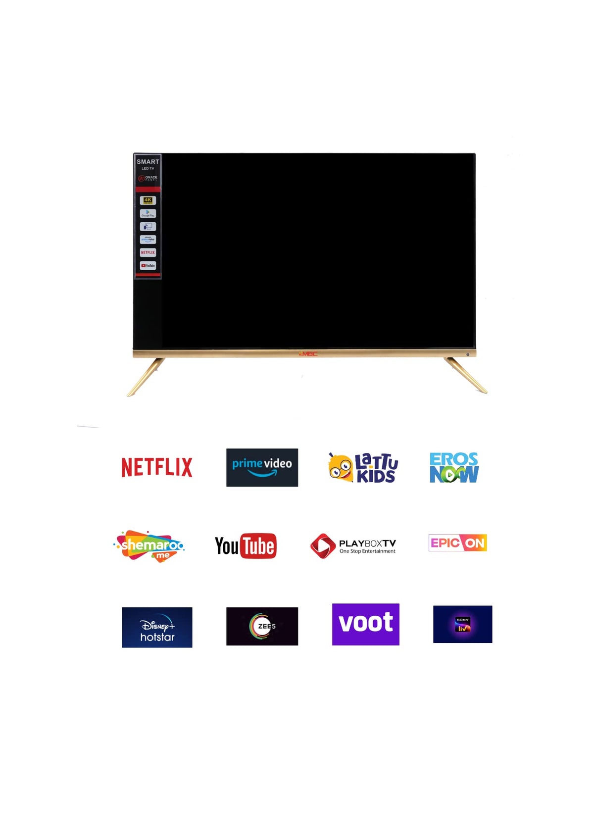 55 inches HD Smart LED TV M58342