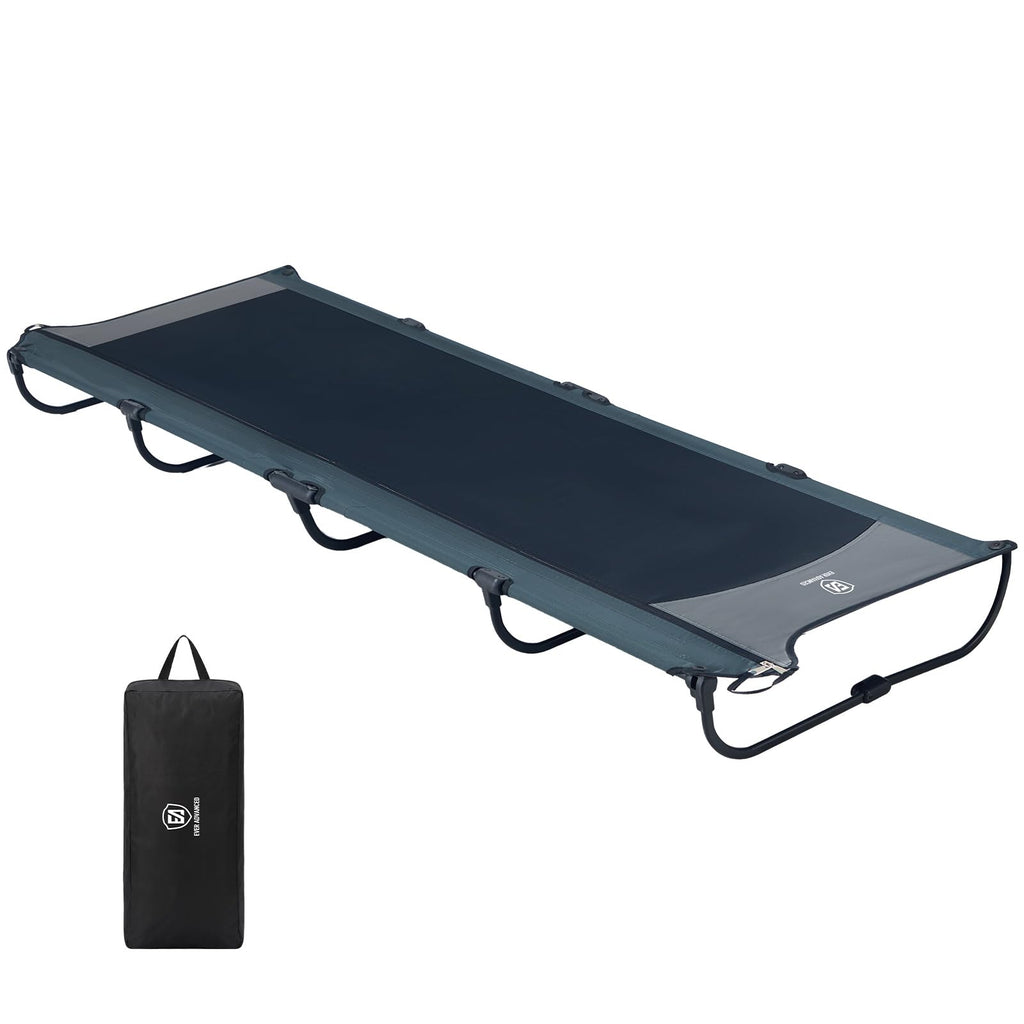 Ultralight Aluminum Camping Cot, Black G160552