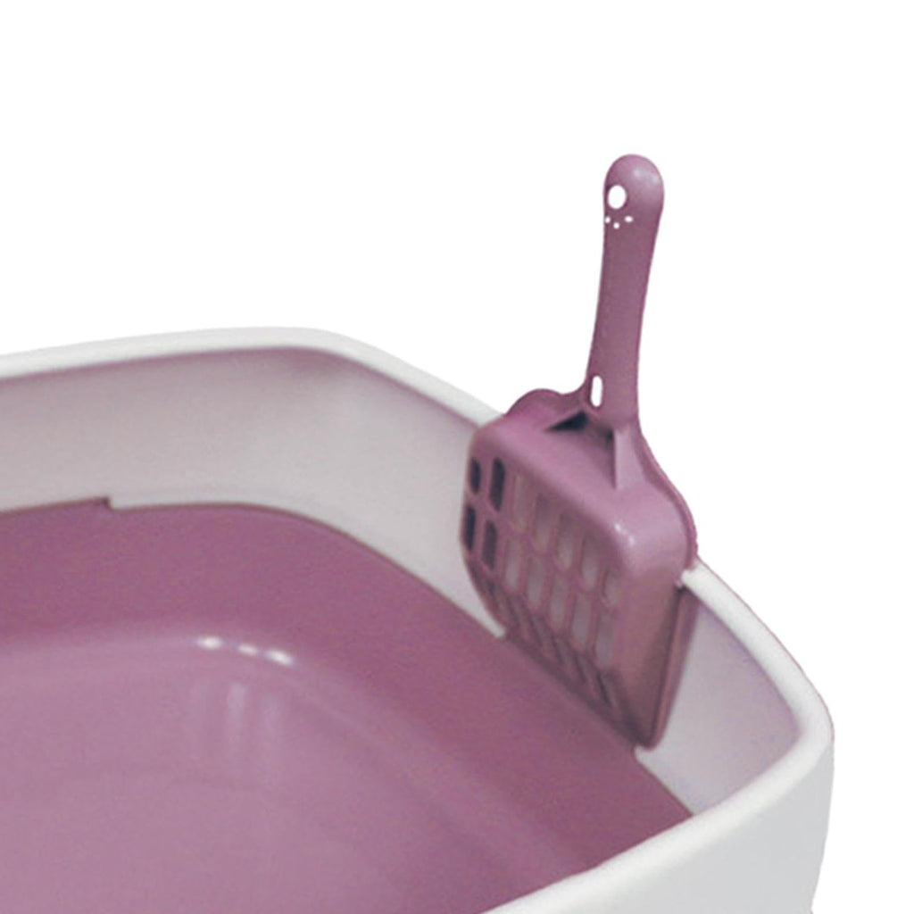 Pink High Sided Cat Litter Box O5323