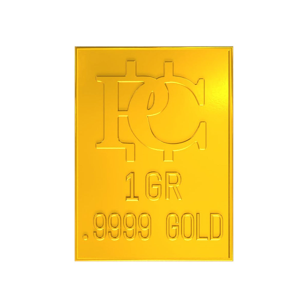 Gold and Silver Bullion Bar 1 Grain B92198