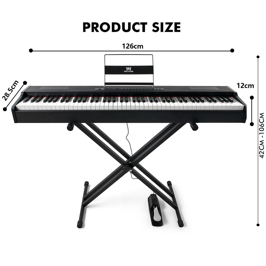 88 Keys Full Weighted Hammer Action Digital Piano X223