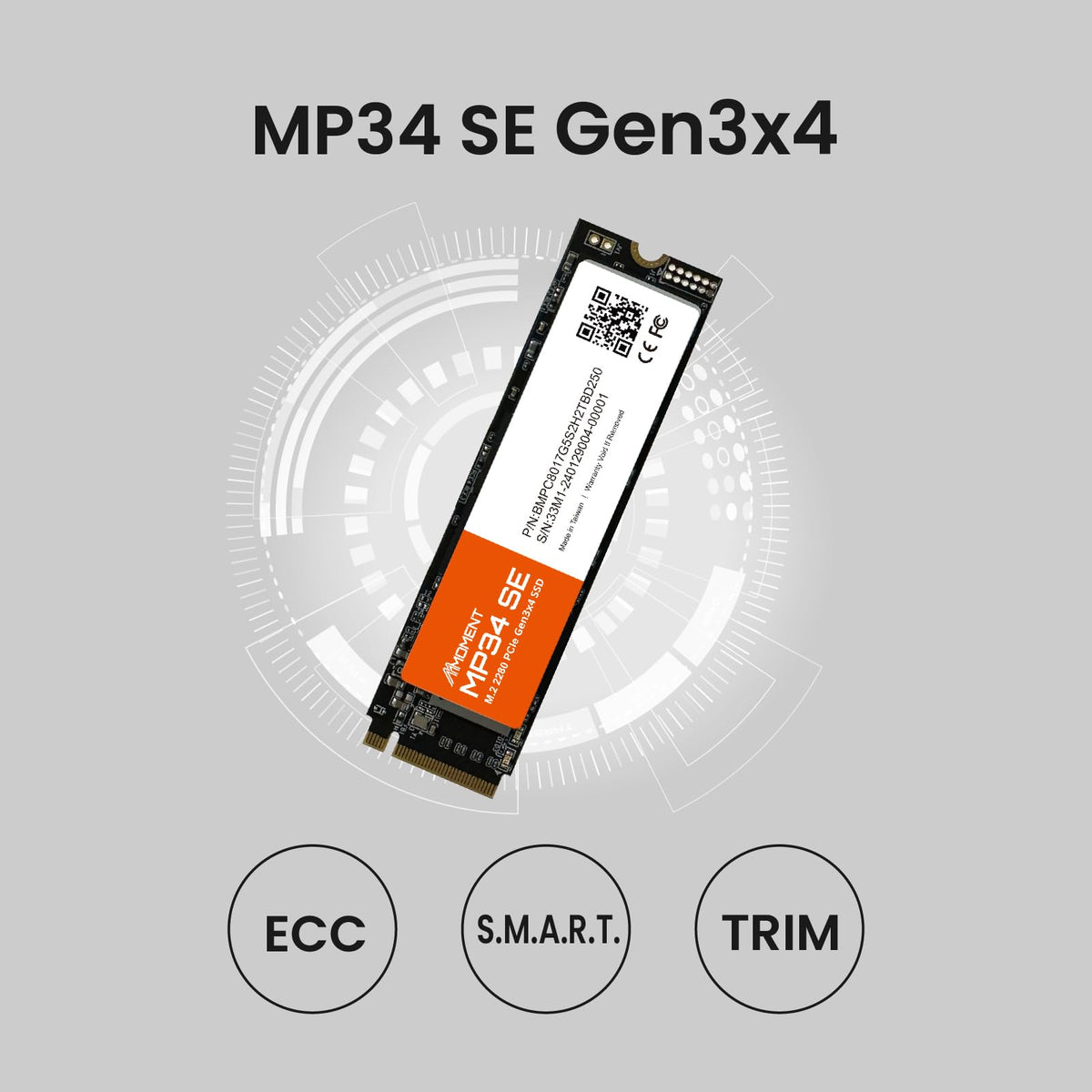 512GB PCIe 3.0 NVMe M.2 2280 SSD J8998