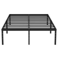 Black 18 Inch Metal Platform Full Bed Frame F315