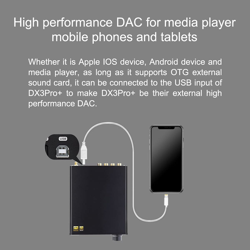 Black Headphone Amplifier DAC AMP with Remote Control M862