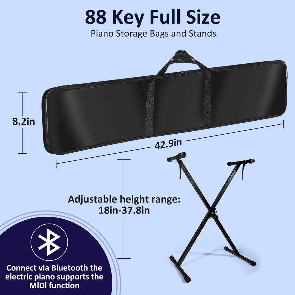 88 Key Semi Weighted Digital Piano with Sustain Pedal P719886
