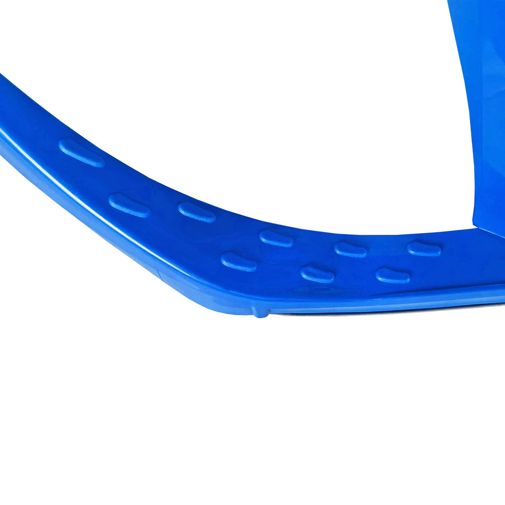Snow Sled with Pull Rope, Backrest and Safety Belt G8980