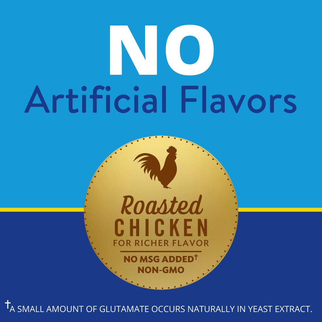 100% Natural Reduced Sodium Chicken Bone Broth 32 Oz (Pack of 12) I99137