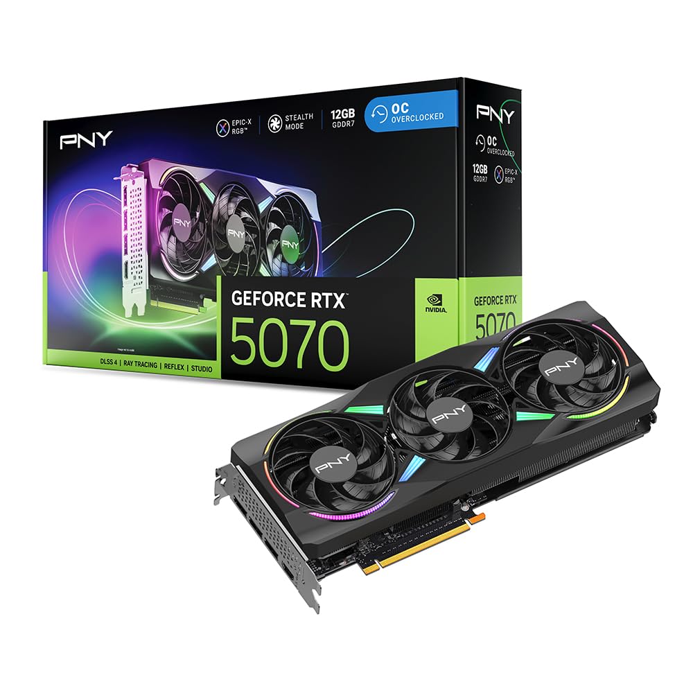 NVIDIA GeForce RTX 5070 Triple-Fan Graphics Card S2020