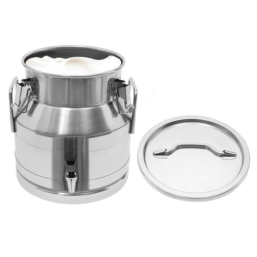 20L Stainless Steel Milk Bucket with Spigot I311