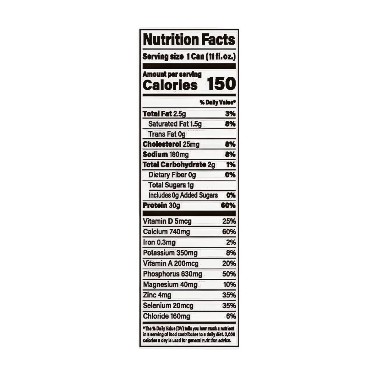 12 Pack Vanilla Milk Shake 30g Protein 1g Sugar Lactose-Free Z269