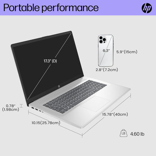 17.3" Touchscreen Laptop, 32GB RAM, 1TB SSD, Silver L4588