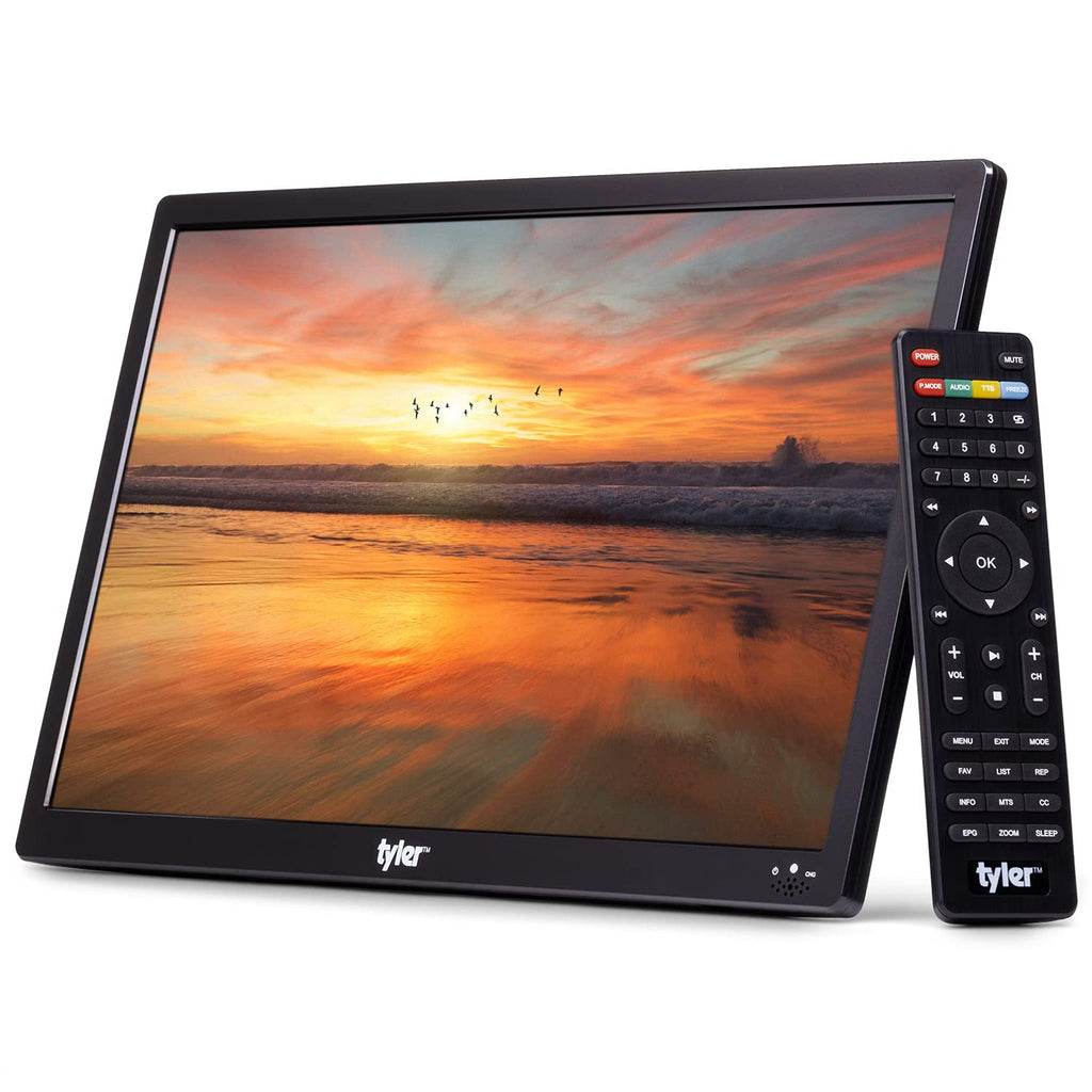 16" Portable LCD TV Battery Powered Wireless Capability HD-TV O95776