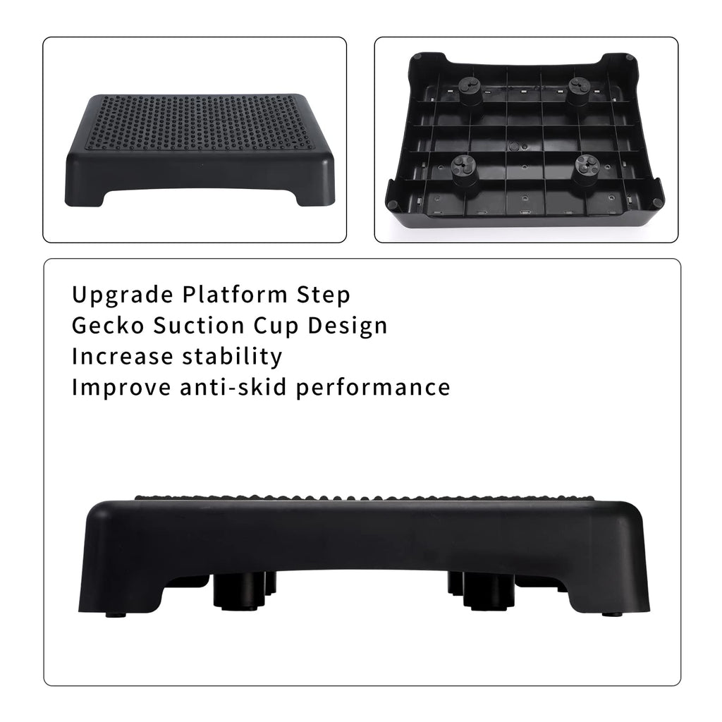 One Step Stool 3.5 Inch Non-Slip 440 Lbs Capacity W1394