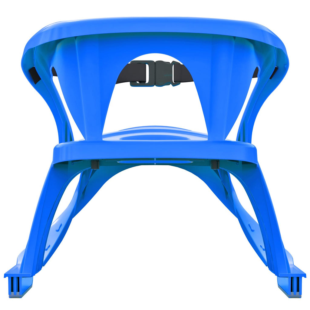 Snow Sled with Pull Rope, Backrest and Safety Belt G8980