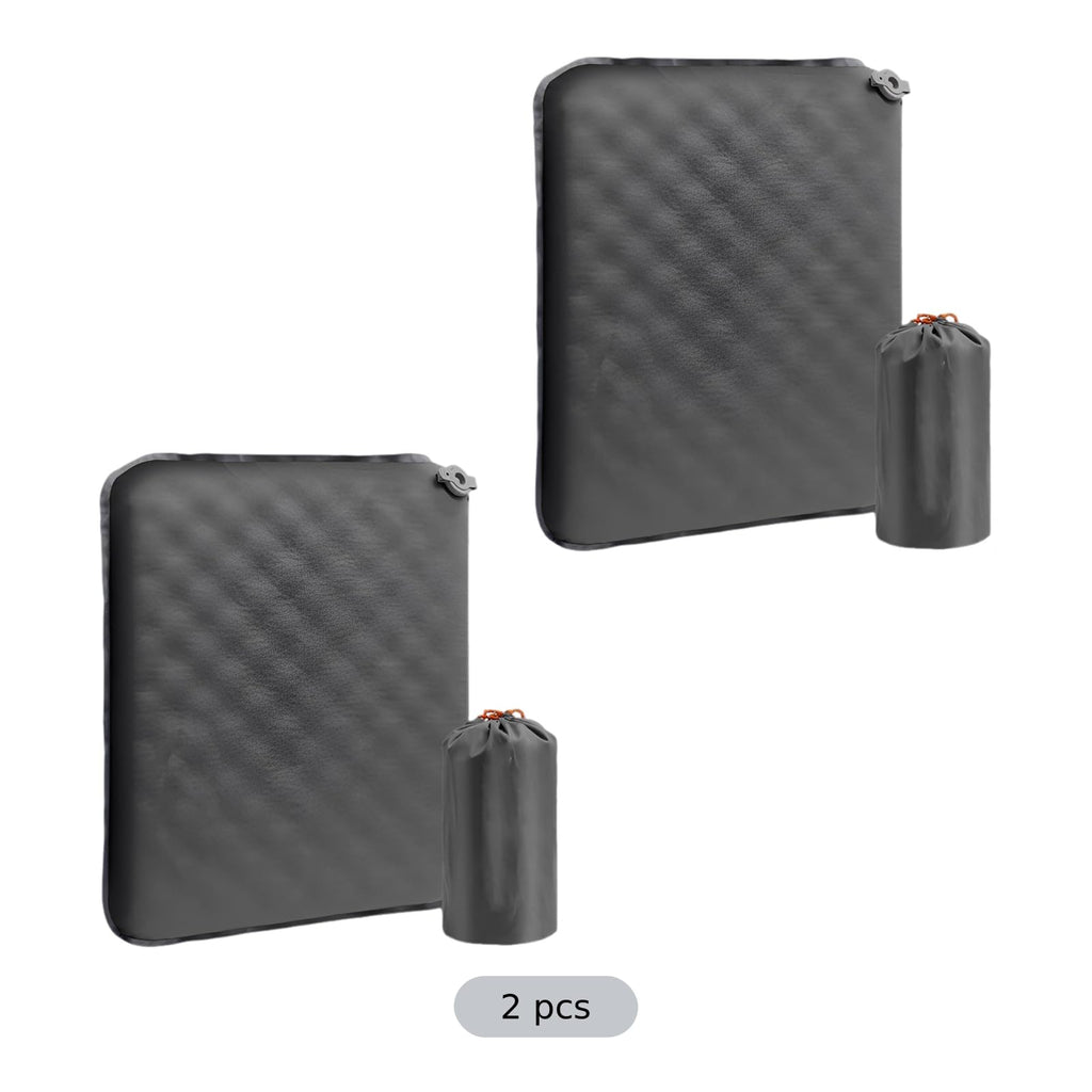 2 Pcs Inflatable Seat Cushion, 16.9 x 13 in Nylon TPU E612