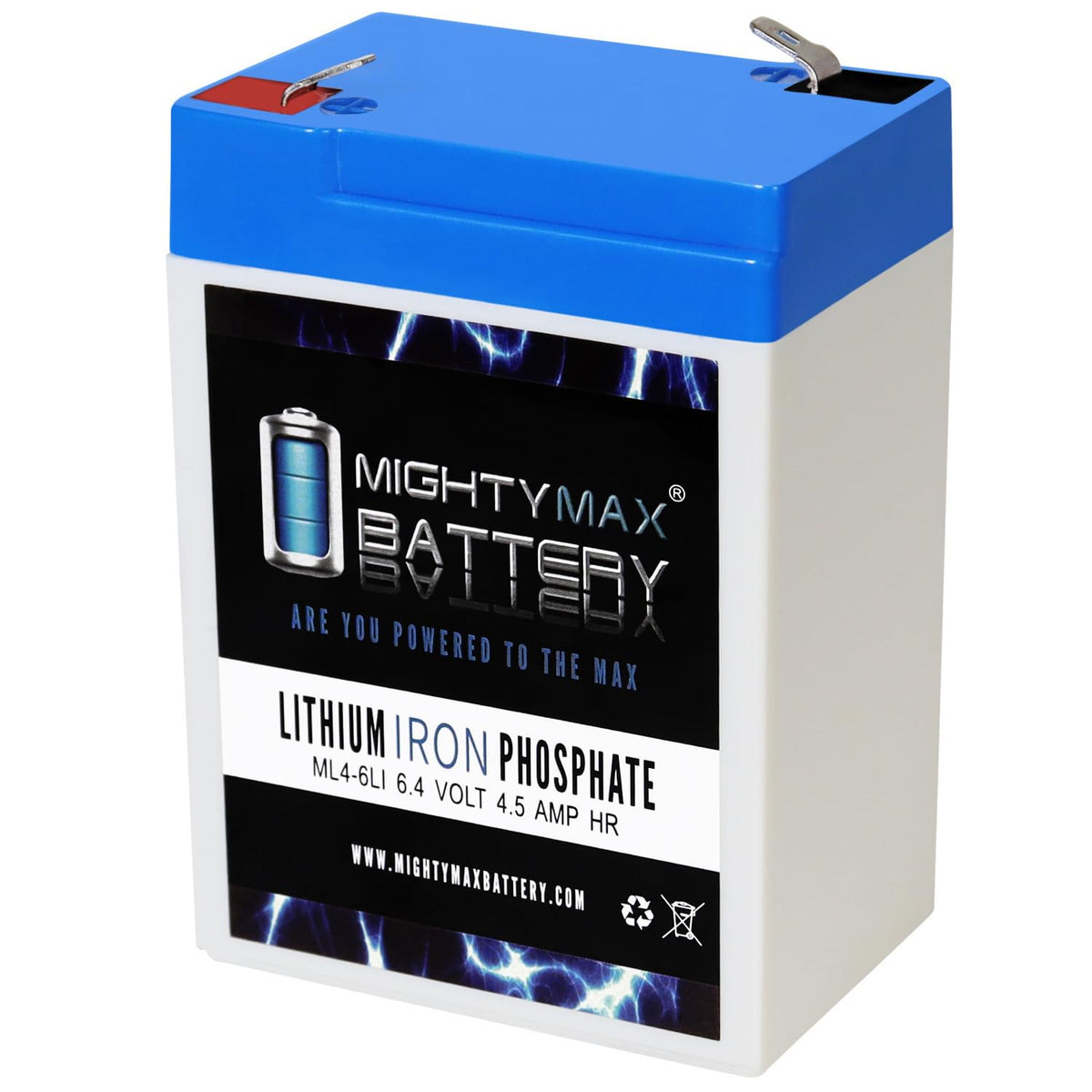 6V 4.5AH Lithium Replacement Battery W833324