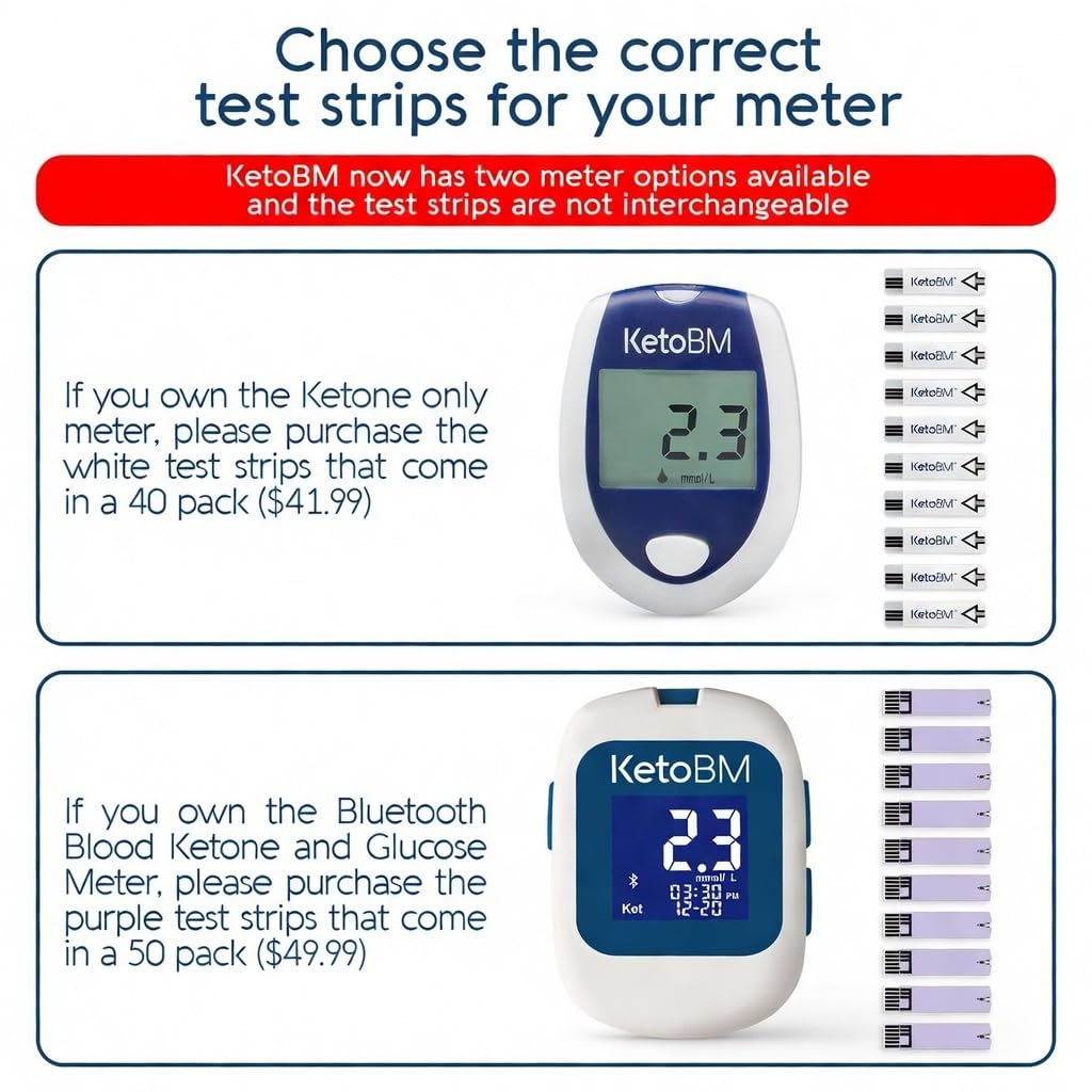 Blood Ketone Test Strips 50pk S3421