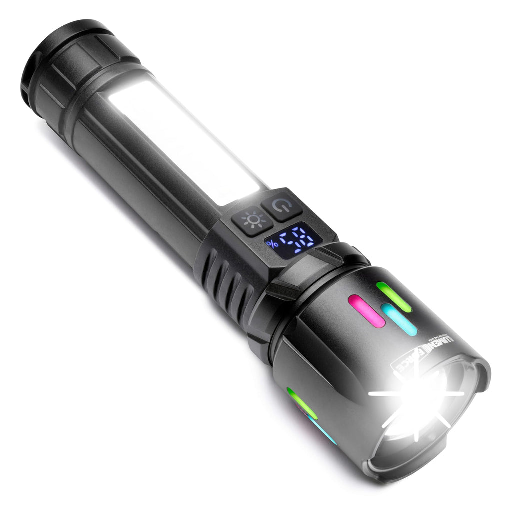 Magnetic Rechargeable Flashlight 1000 Lumen USB-C D9140