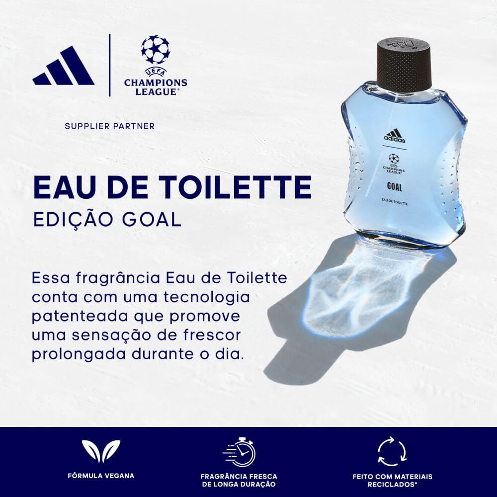 Adidas 3.3 oz EDT Spray J12268