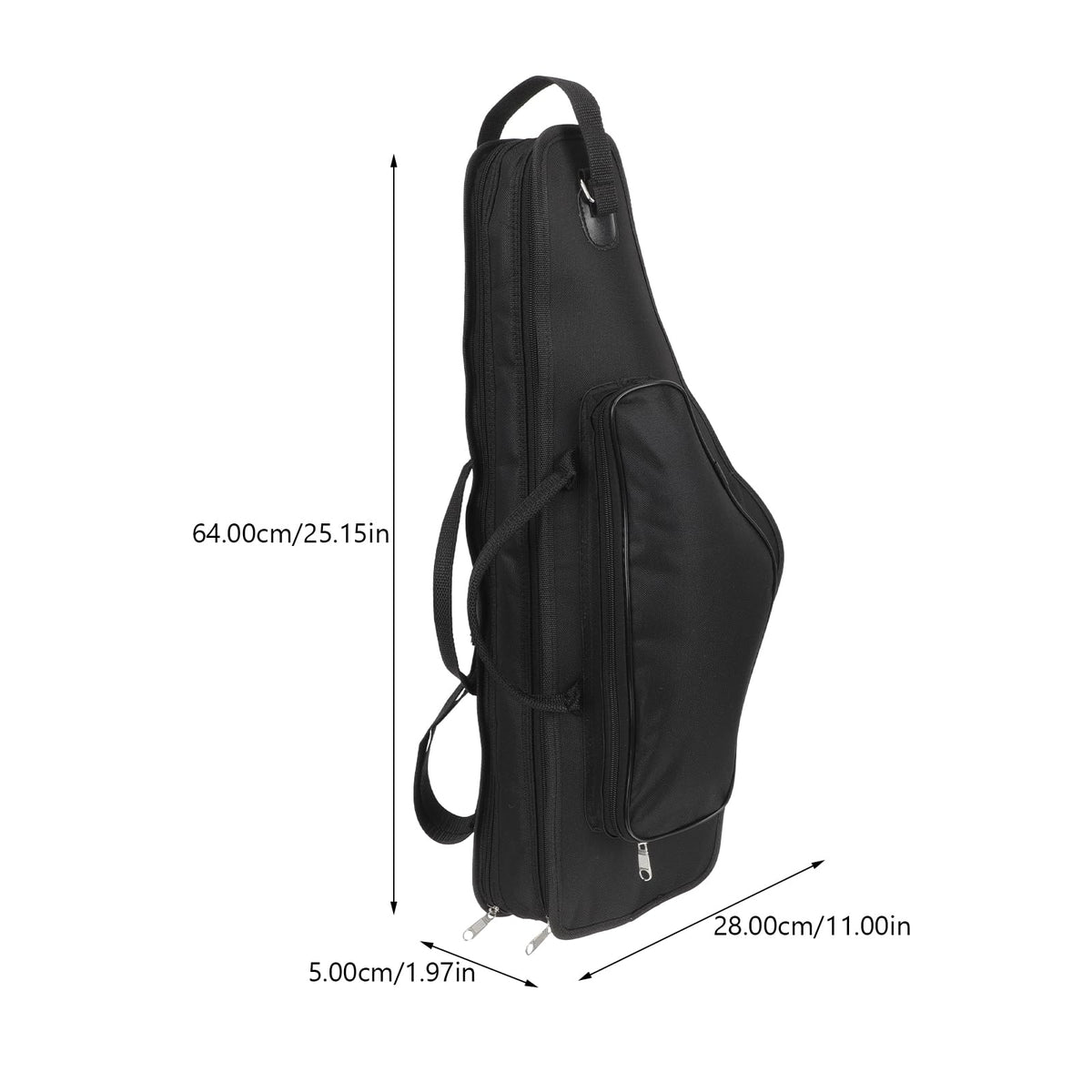 Alto Saxophone Case with Handle and Shoulder Strap W3031