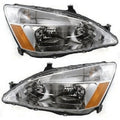 Headlight Set Left Right Clear Lens G513
