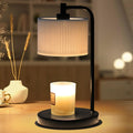 Dimmable Candle Warmer Lamp with Timer and Bulbs Black G64636