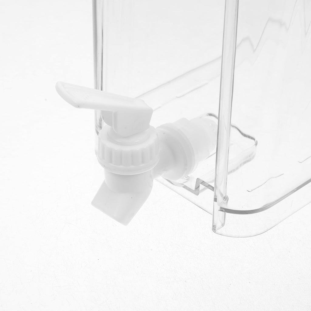 Refrigerator Water Jug with Faucet Large Capacity Beverage Dispenser Y862