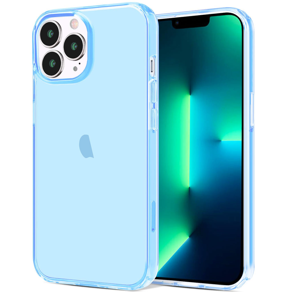 Clear Soft Shockproof Slim Thin Blue Phone Case T915