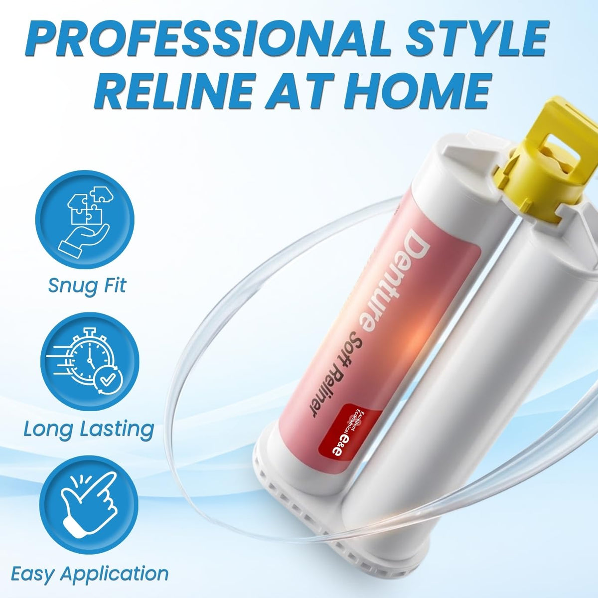 Soft Reline Refill 50ml Cartridge Silicone Cushion L803908