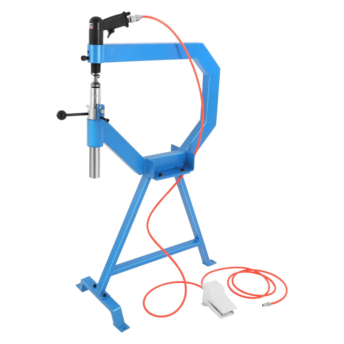 4in Pneumatic Planishing Hammer with Foot Pedal & Steel Stand F28615