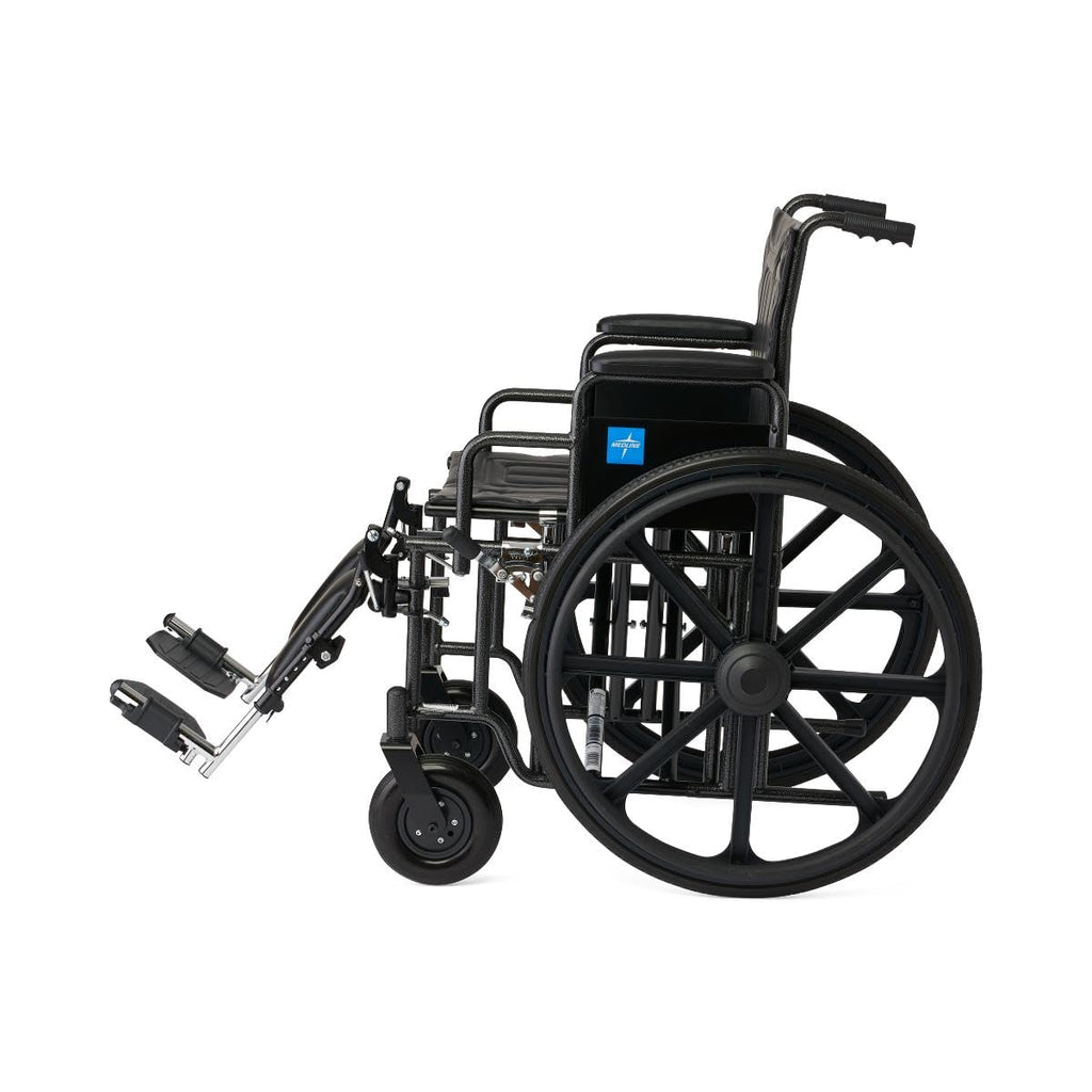 20" Bariatric Wheelchair with Elevating Leg Rests Q243