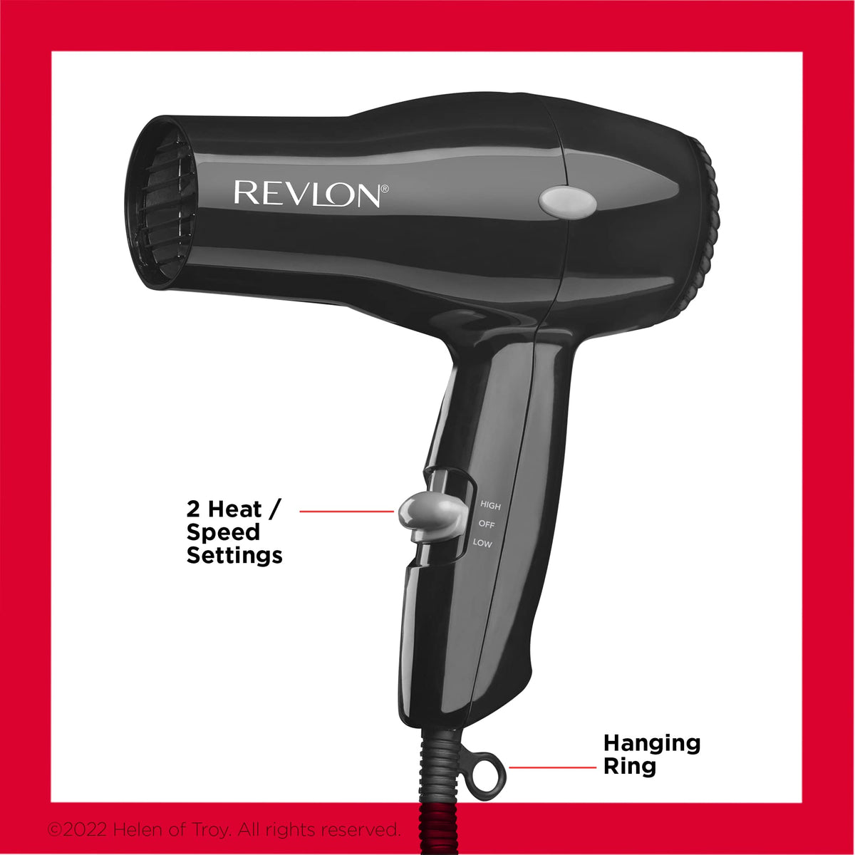 Compact 1875W Hair Dryer X970