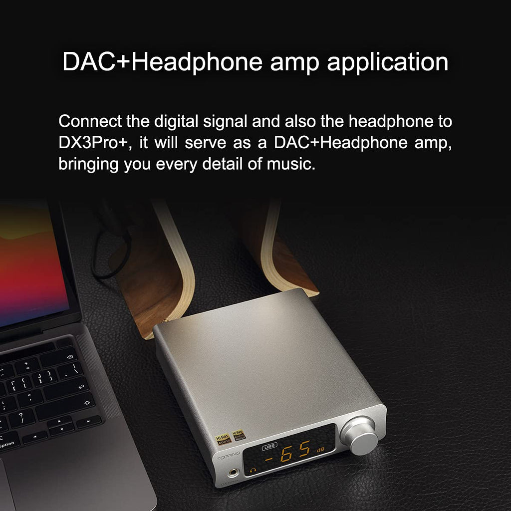 Black Headphone Amplifier DAC AMP with Remote Control M862