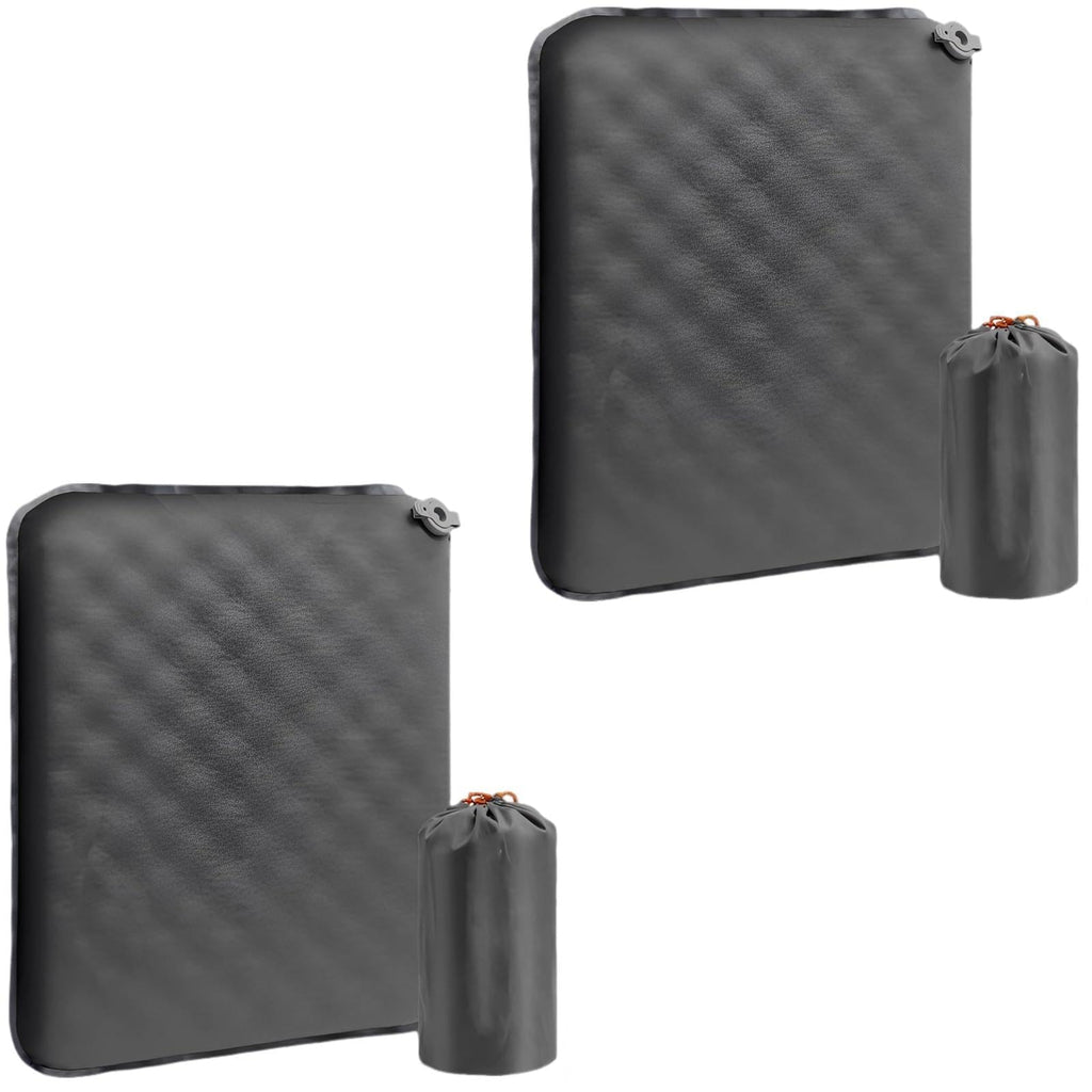2 Pcs Inflatable Seat Cushion, 16.9 x 13 in Nylon TPU E612