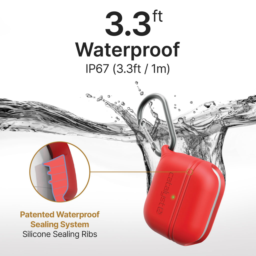 Waterproof AirPods 3rd Generation Case with Carabiner U783174