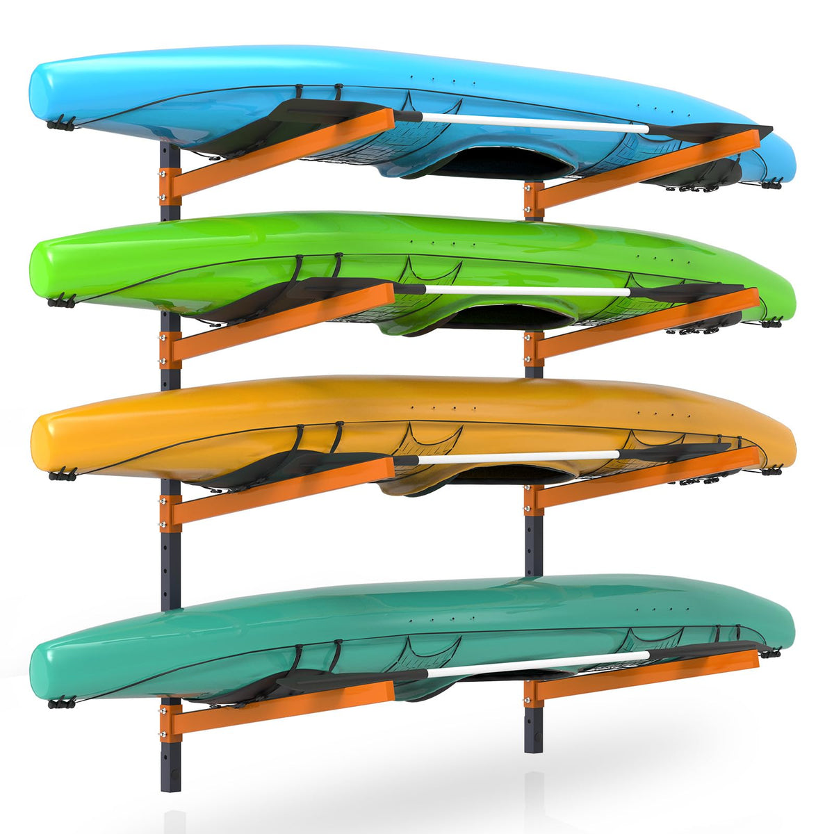 Wall Mount Adjustable Kayak Storage Rack Z521