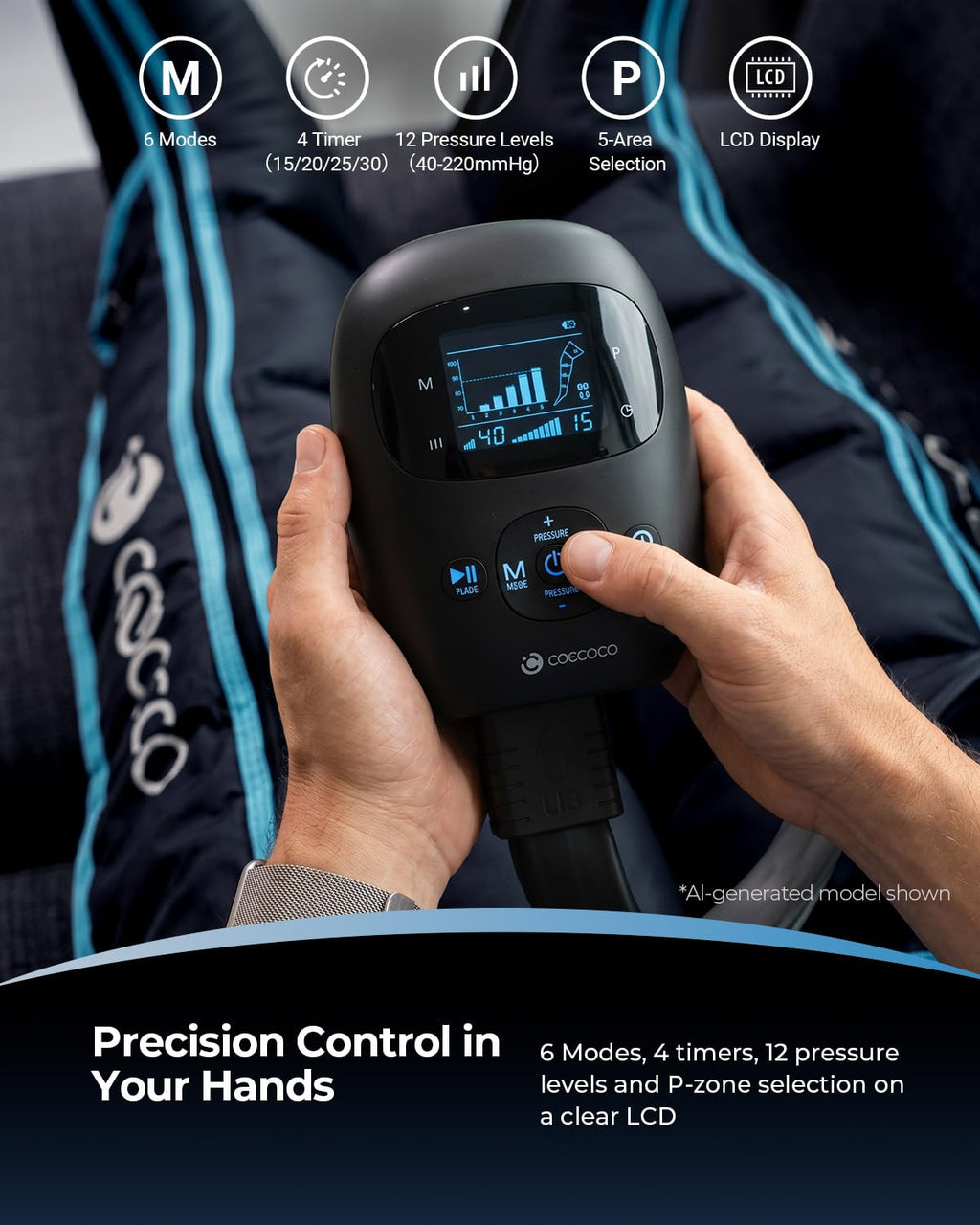 Full Leg Compression Massager H393701