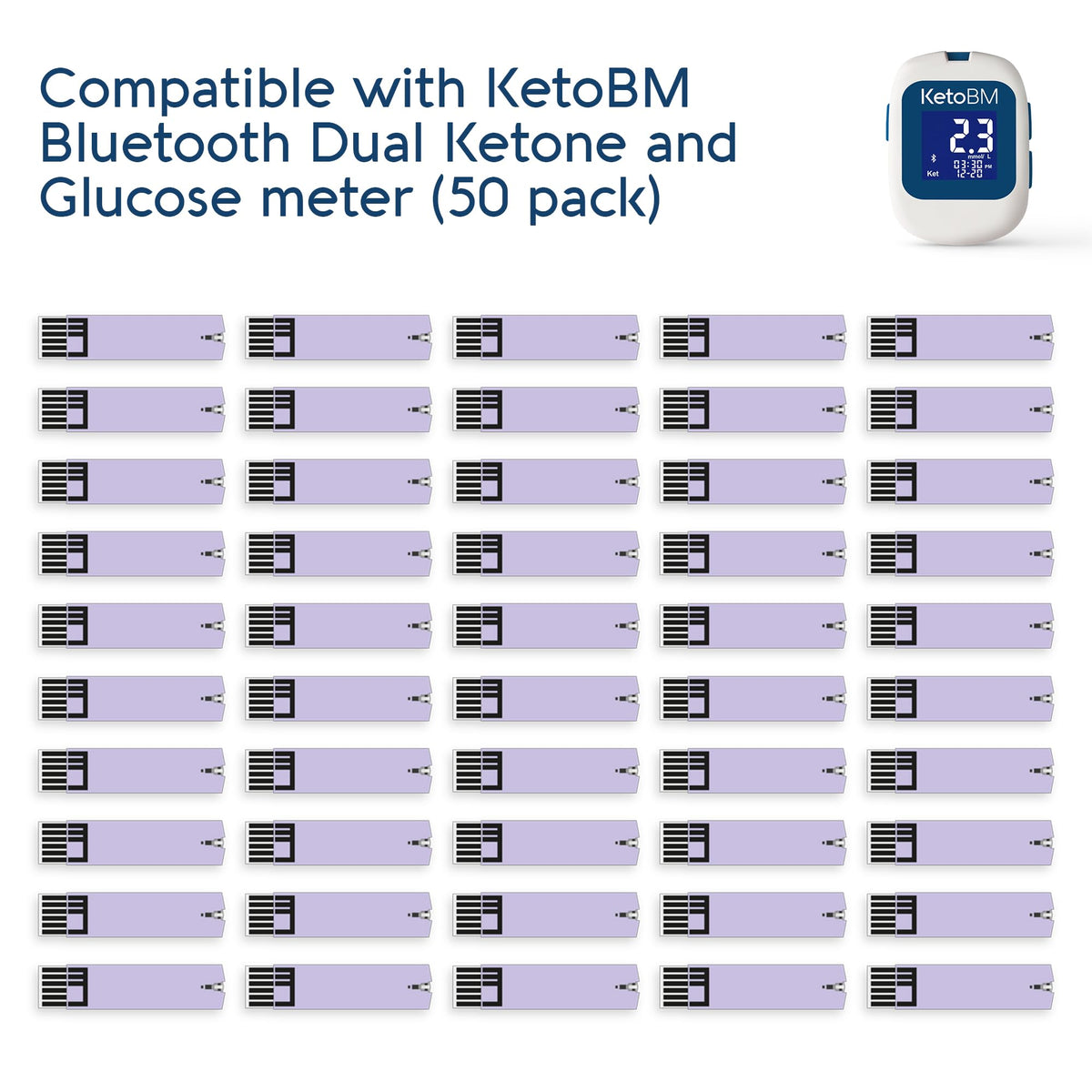 Blood Ketone Test Strips 50pk S3421