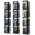 Black 34 Inch Floating Shelves Set of 3 E28942