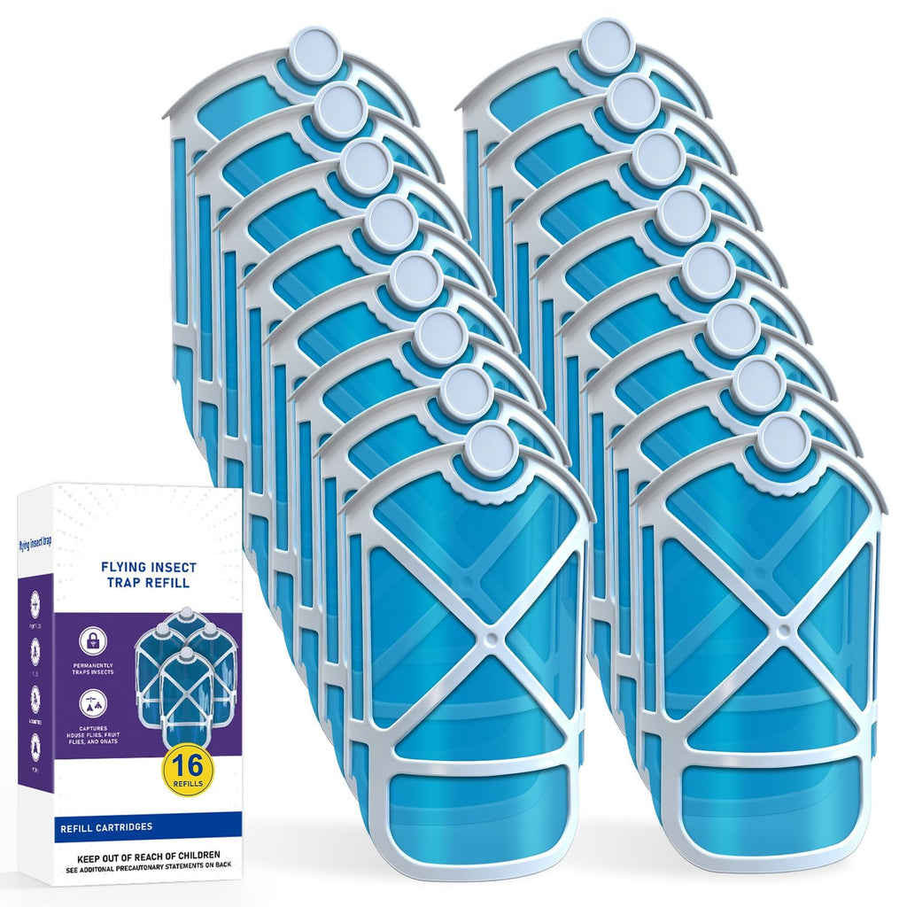 16 Pack Refill Cartridges for Flying Insect Trap P45638