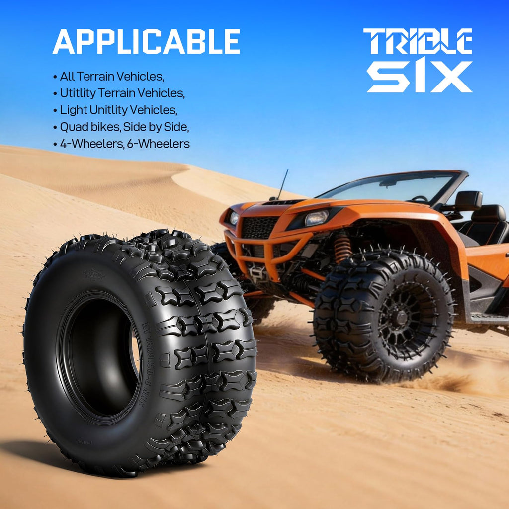 18x9.5-8 All-Terrain ATV/UTV Tires Set of 2 I39237