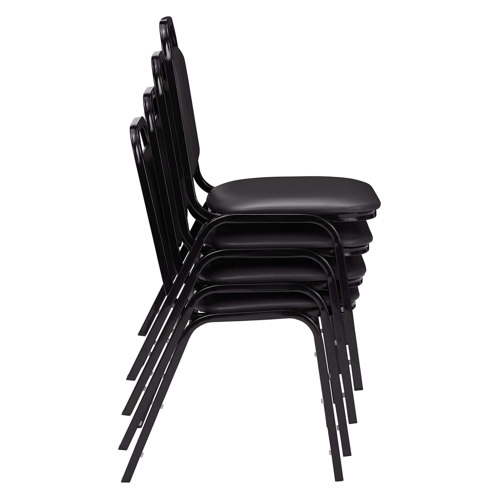 Vinyl Stacking Chair, 4/Pack R7165