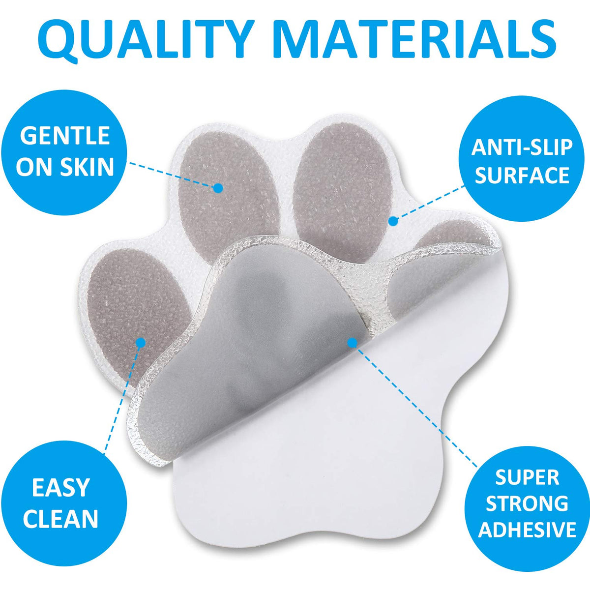 20 Pcs Non Slip Bathtub Sticker O668164
