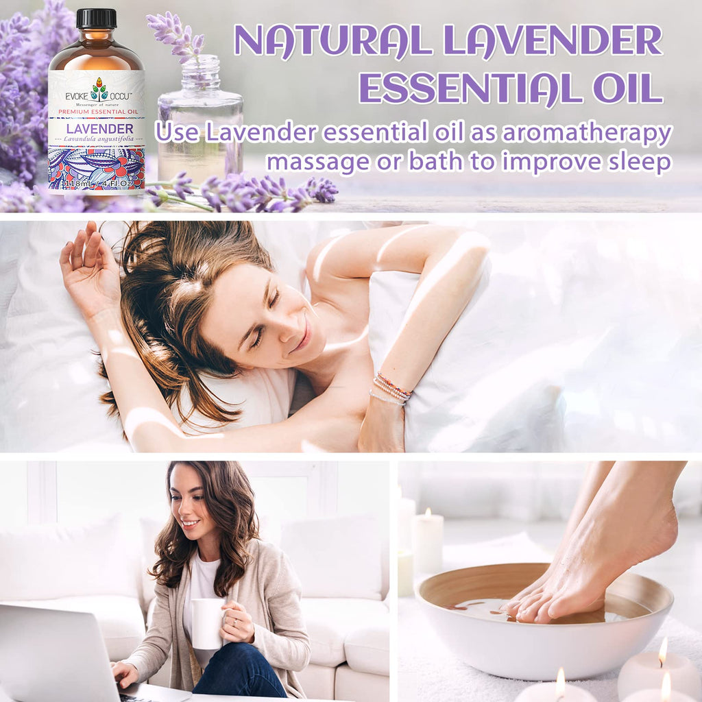 Rosemary Tea Tree Lavender Peppermint Cinnamon Essential Oil 4 FL Oz Q484787