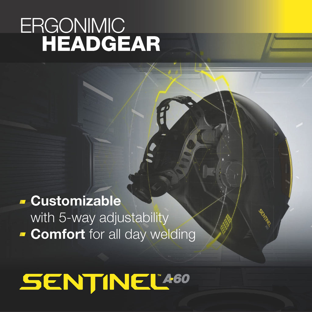 Black Nylon Welding Helmet K2920