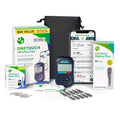 Blood Glucose Meter Kit with Strips, Lancets, Case U50494