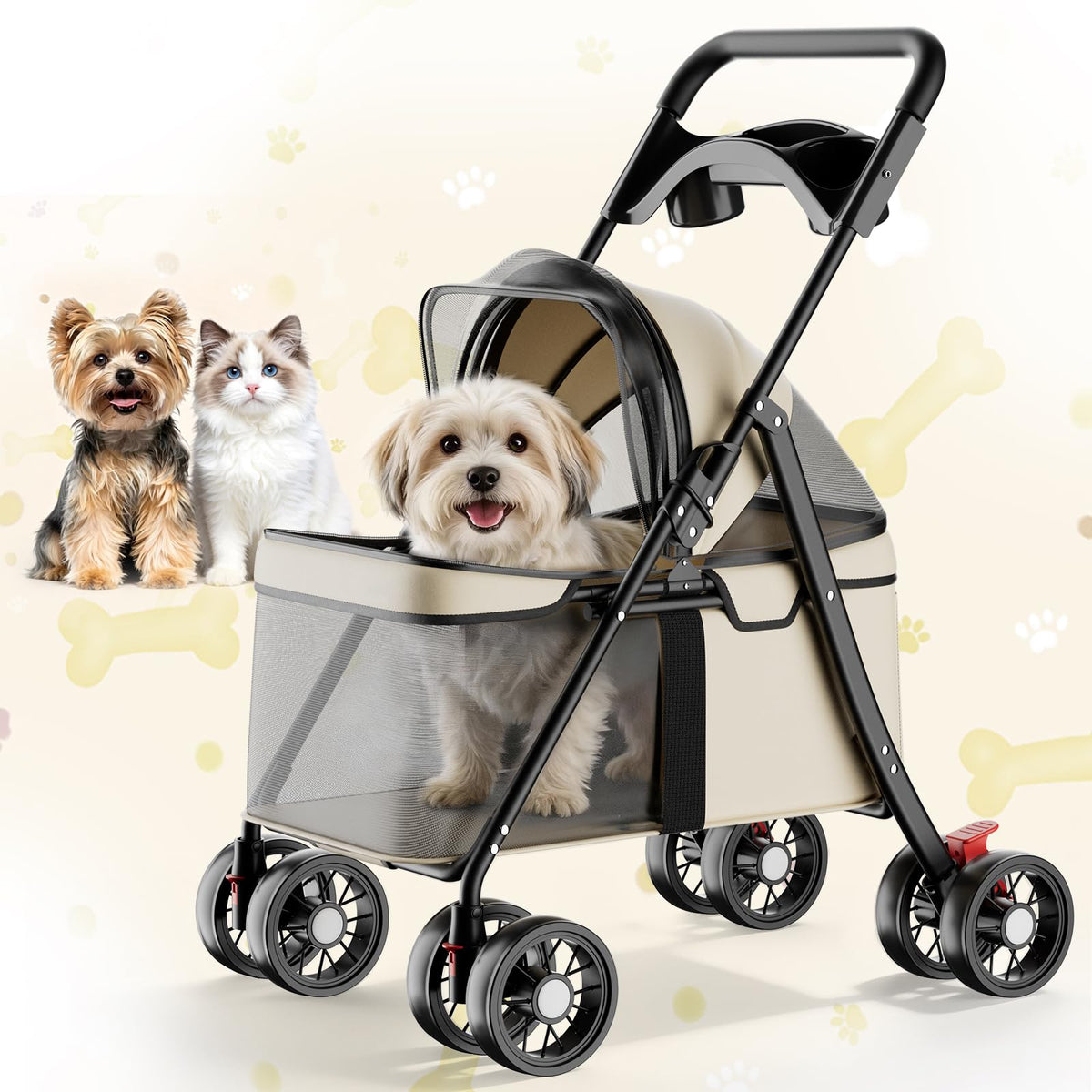 Foldable Pet Stroller R483